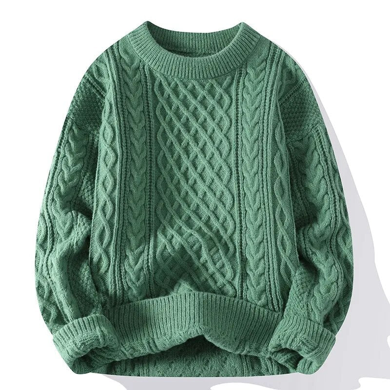 Warme dames gebreide trui | Comfortabele winter sweater met stijlvol patroon