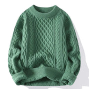 Warme dames gebreide trui | Comfortabele winter sweater met stijlvol patroon