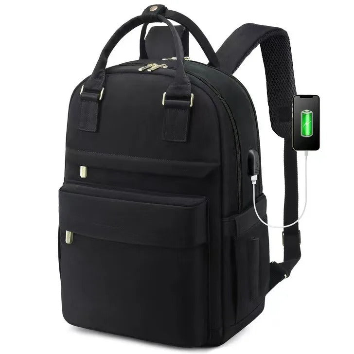 Waterdichte dames rugzak | Met USB Poort en laptopvak