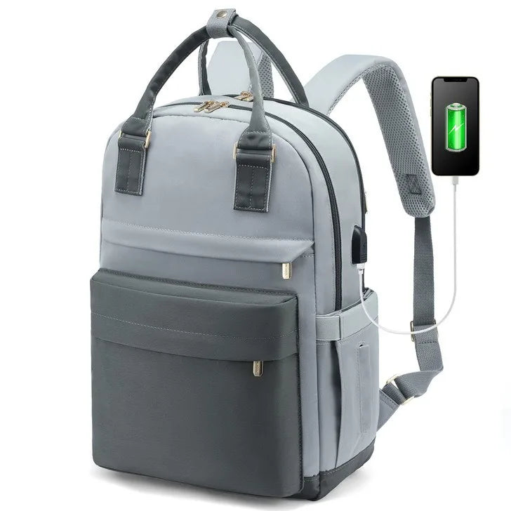 Waterdichte dames rugzak | Met USB Poort en laptopvak