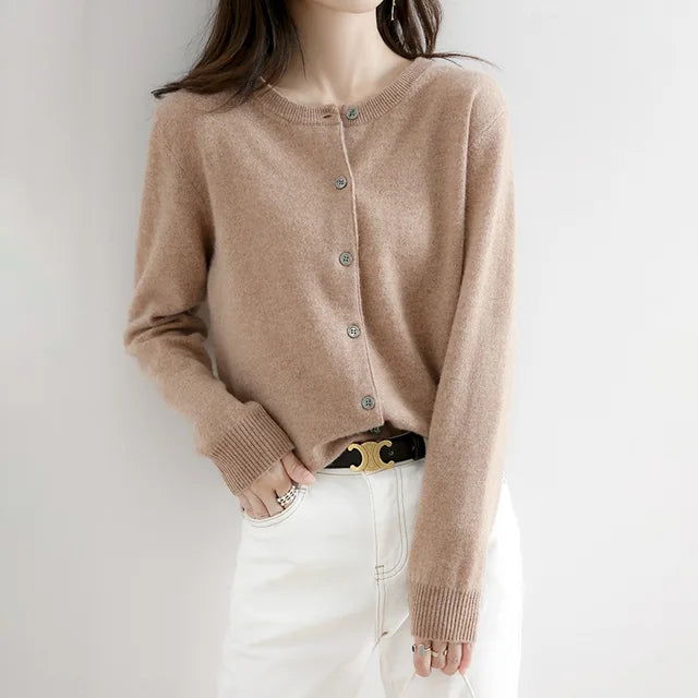 Dames vest met knoopsluiting