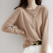 Dames vest met knoopsluiting