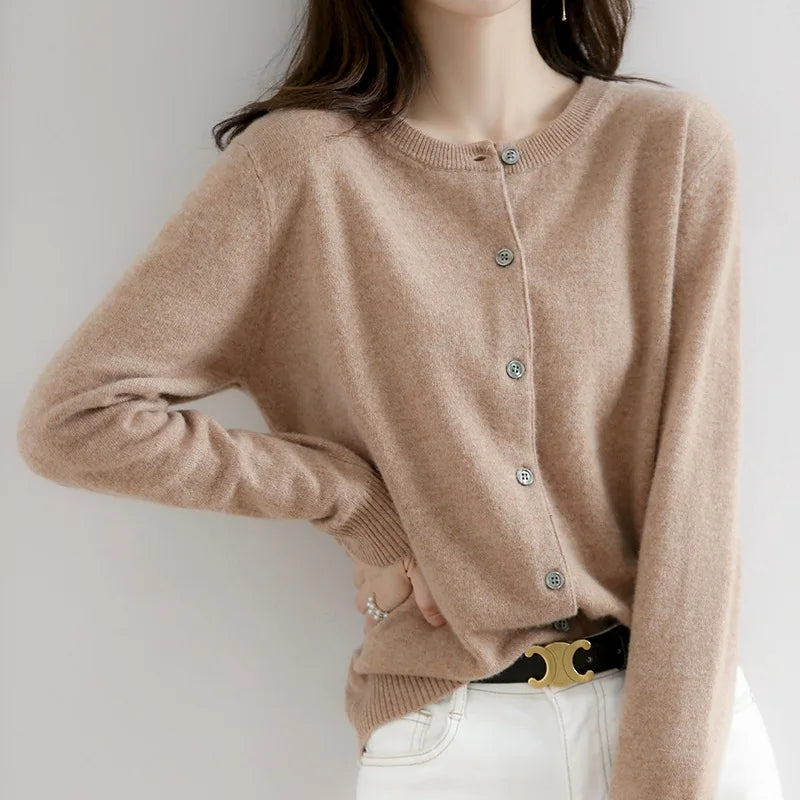 Dames vest met knoopsluiting