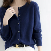 Dames vest met knoopsluiting