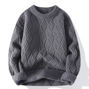 Warme dames gebreide trui | Comfortabele winter sweater met stijlvol patroon
